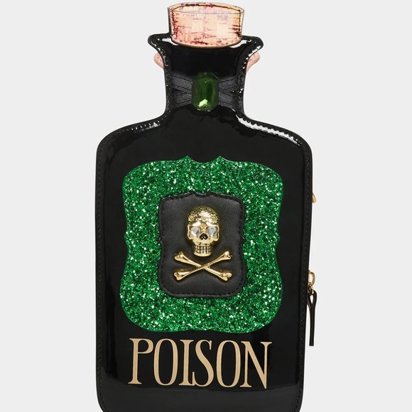 Betsey Johnson Handbags - Betsey Johnson Kitsch Love Potion Crossbody Rhinestones BJ33510F New Sealed